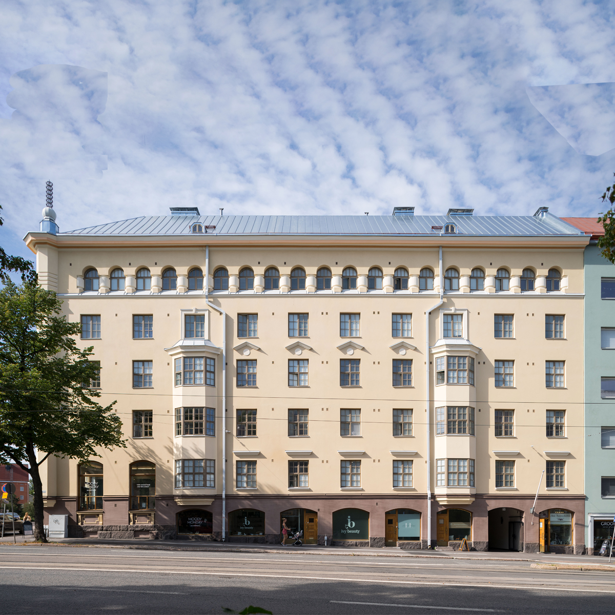 Hämeentie 92 julkisivutyön uutiskuva